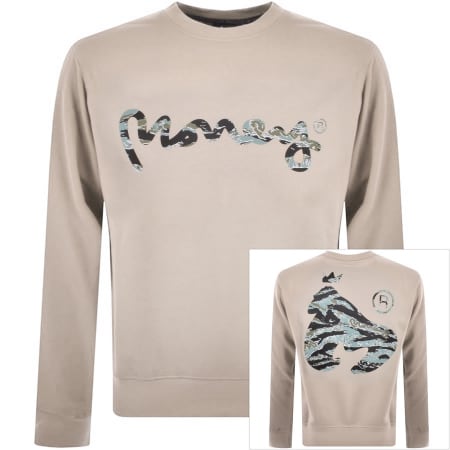 Recommended Product Image for Money Woodland Camo Sweatshirt Grey