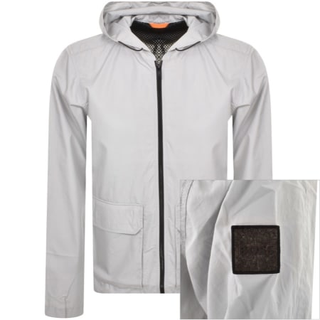 Product Image for BOSS Lundi Overshirt Jacket Grey