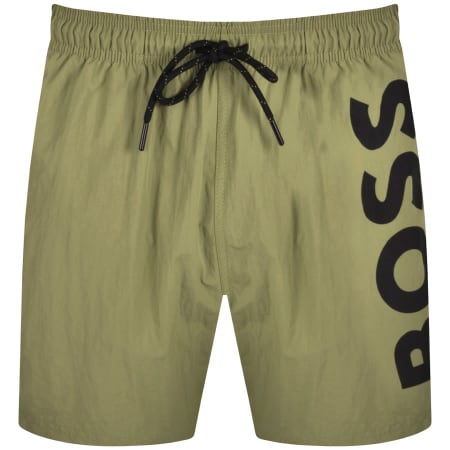 Product Image for BOSS Octopus Swim Shorts Green