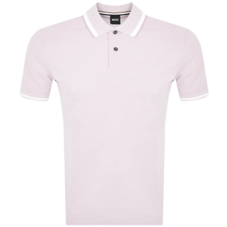 Product Image for BOSS Parlay 183 Polo T Shirt Pink