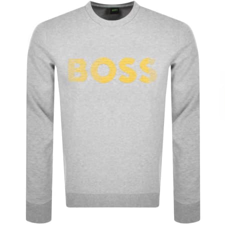 Product Image for BOSS Salbo 1 Sweatshirt Grey
