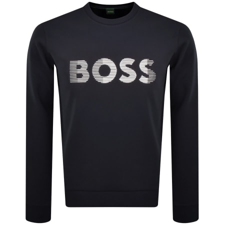 Product Image for BOSS Salbo 1 Sweatshirt Navy