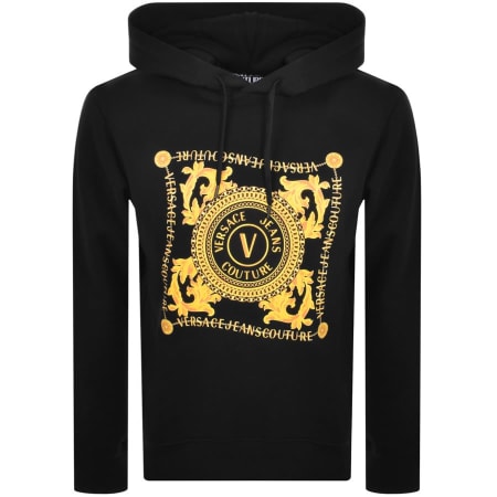 Product Image for Versace Jeans Couture Foulard Hoodie Black