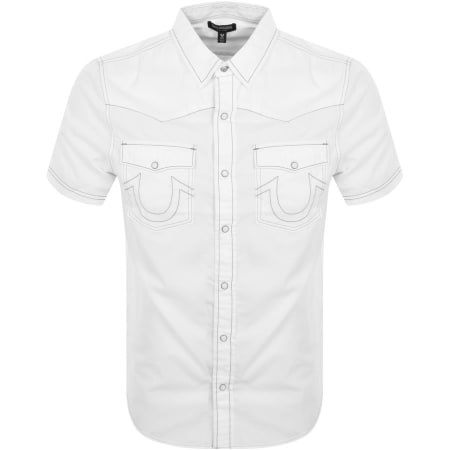 Product Image for True Religion Big T Western Shirt White