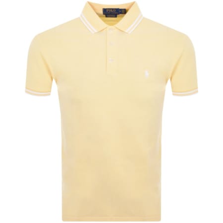 Product Image for Ralph Lauren Slim Fit Polo T Shirt Yellow