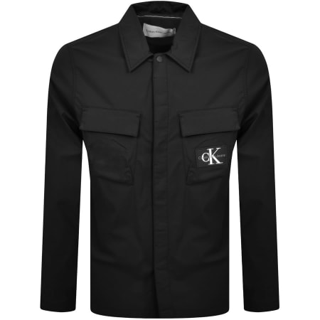Product Image for Calvin Klein Utility Cargo Overshirt Black