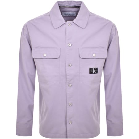 Product Image for Calvin Klein Workwear Utility Overshirt Lilac