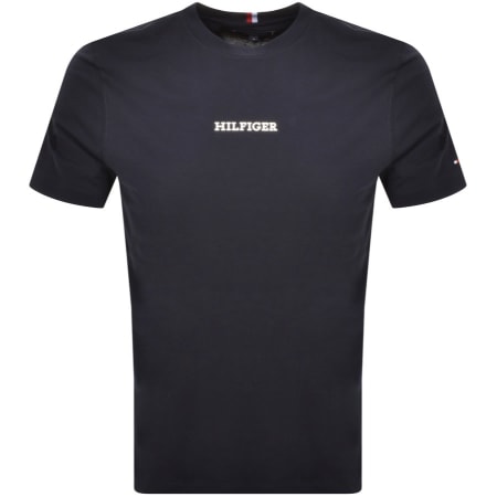 Product Image for Tommy Hilfiger Monotype T Shirt Navy