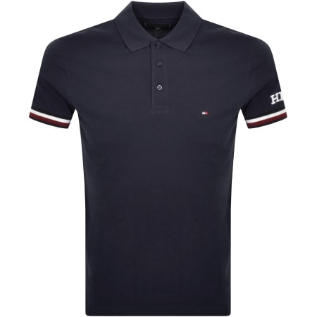 Product Image for Tommy Hilfiger Slim Polo T Shirt Navy