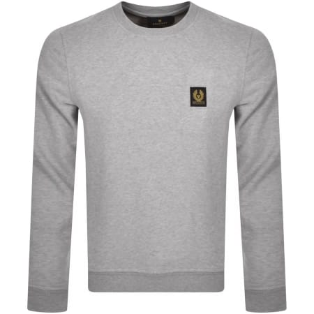 Recommended Product Image for Belstaff Crew Neck Sweatshirt Grey