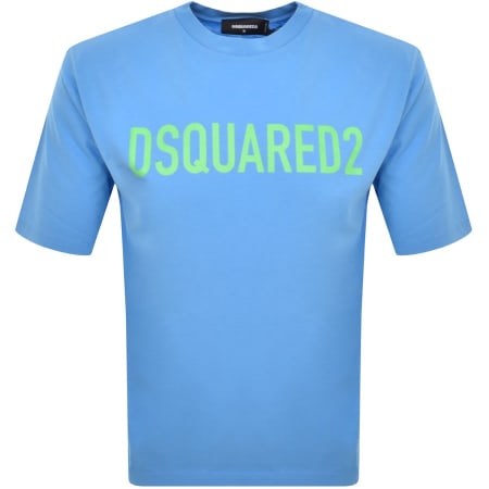 Recommended Product Image for DSQUARED2 Loose Fit T Shirt Light Blue