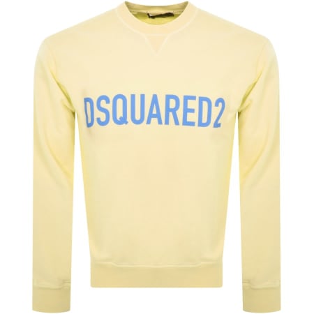 Product Image for DSQUARED2 Logo Sweatshirt Yellow