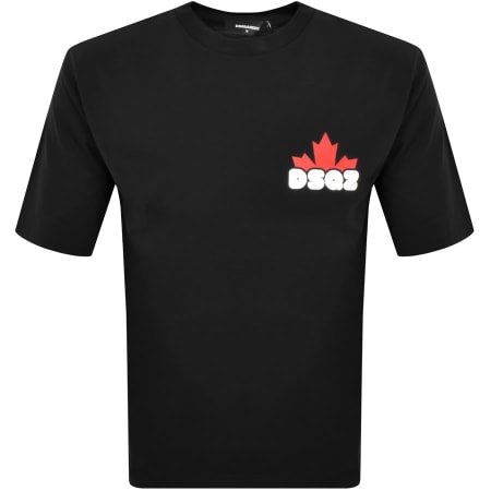 Product Image for DSQUARED2 SS Loose Fit T Shirt Black