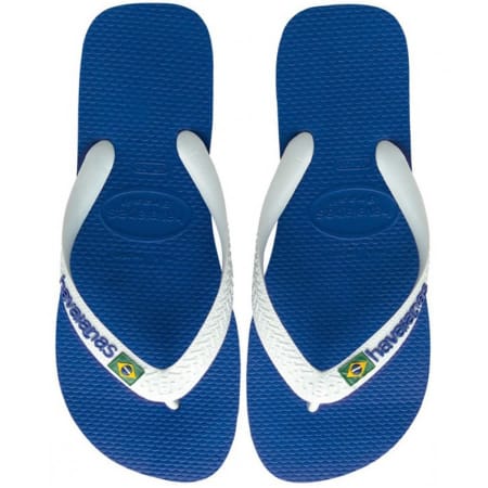 Product Image for Havaianas Brazil Logo Flip Flops Blue