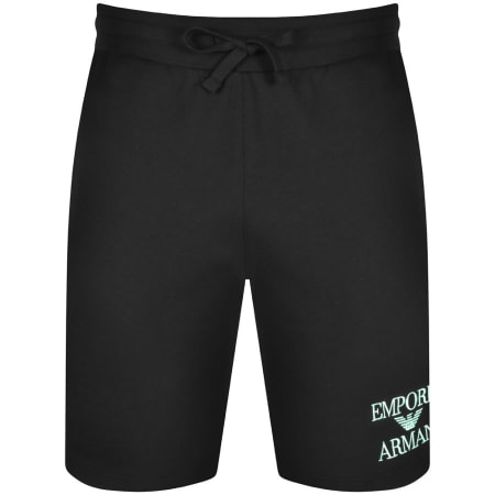 Product Image for Emporio Armani Lounge Jersey Shorts Black