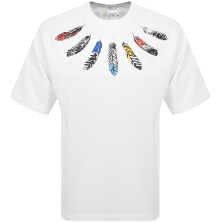 Product Image for Marcelo Burlon Feather T Shirt White