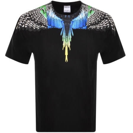 Product Image for Marcelo Burlon Feather T Shirt Black