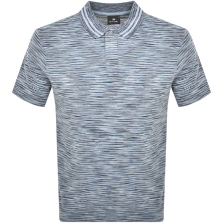 Product Image for Paul Smith Striped Polo T Shirt Blue