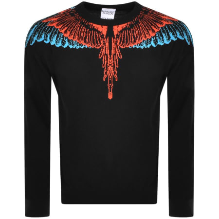 Product Image for Marcelo Burlon Icon Wings Knit Jumper Black