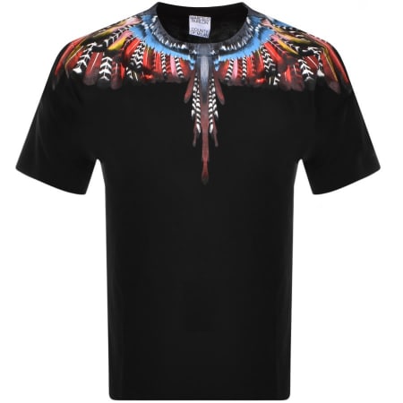 Product Image for Marcelo Burlon Grizzly Wings T Shirt Black