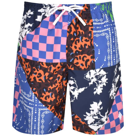 Product Image for Marcelo Burlon Hawaii Board Swim Shorts Blue