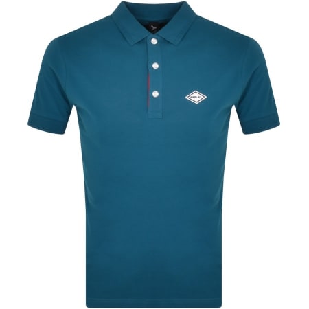 Recommended Product Image for Replay Short Sleeved Logo Polo T Shirt Blue