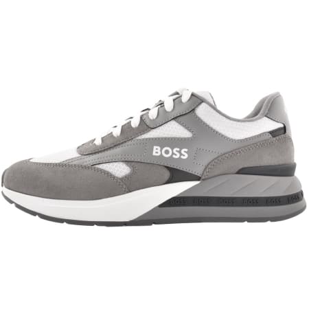 Product Image for BOSS Kurt Runn Trainers Grey