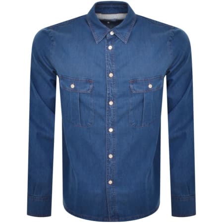 Product Image for Paul Smith Casual Fit Long Sleeved Shirt Blue