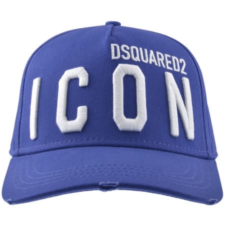 Product Image for DSQUARED2 Logo Baseball Cap Blue