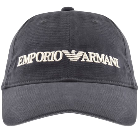 Product Image for Emporio Armani Logo Baseball Logo Cap Navy