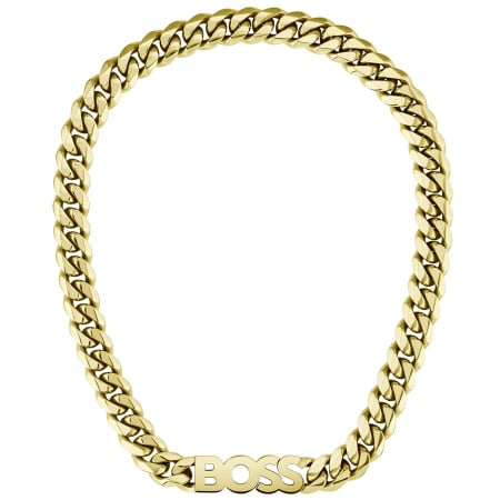 Product Image for BOSS Kassy Chain Necklace Gold
