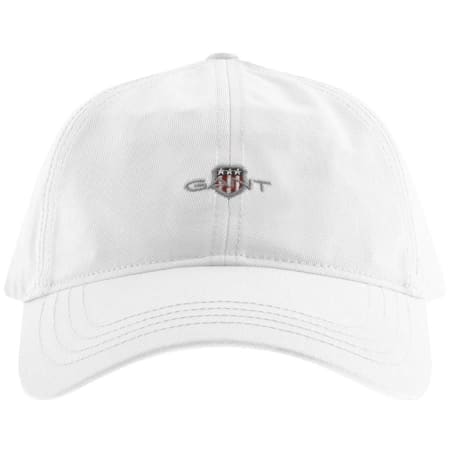 Product Image for Gant Shield Logo Baseball Cap White