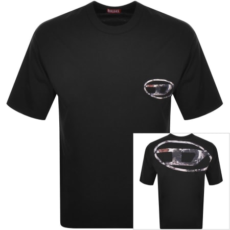 Product Image for Diesel T Wash L6 T Shirt Black