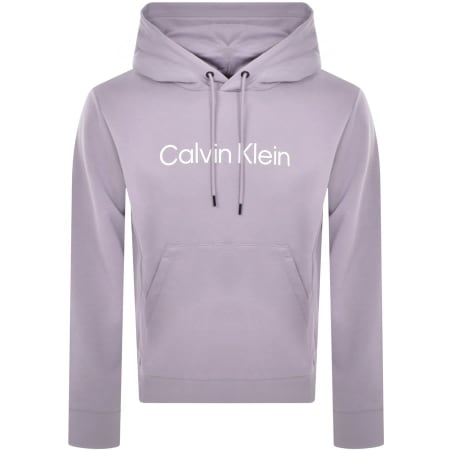 Product Image for Calvin Klein Cotton Comfort Hoodie Lilac
