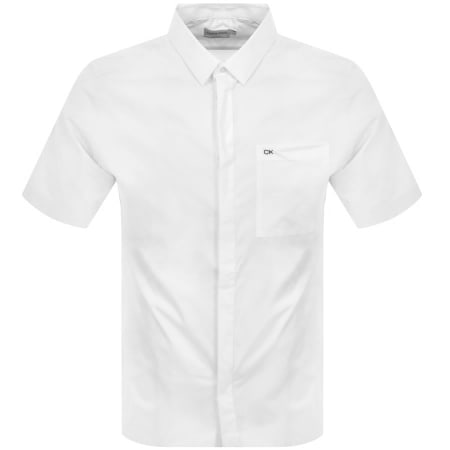 Product Image for Calvin Klein Poplin Stretch Modern Shirt White
