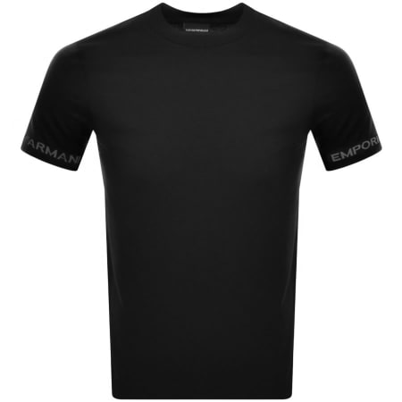 Product Image for Emporio Armani Knit T Shirt Black