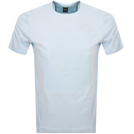 Product Image for BOSS Tee 4 Short Sleeve T Shirt Blue
