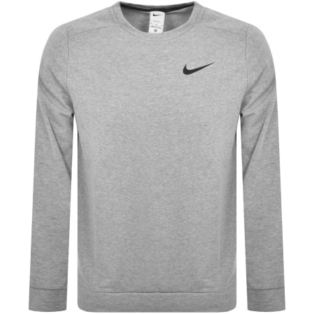 Product Image for Nike Training Logo Sweatshirt Grey