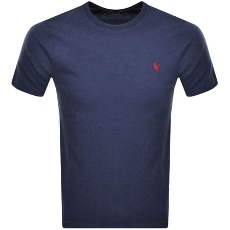Product Image for Ralph Lauren Crew Neck Slim Fit T Shirt Navy