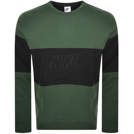 Product Image for Nike Colour Block Sweatshirt Green