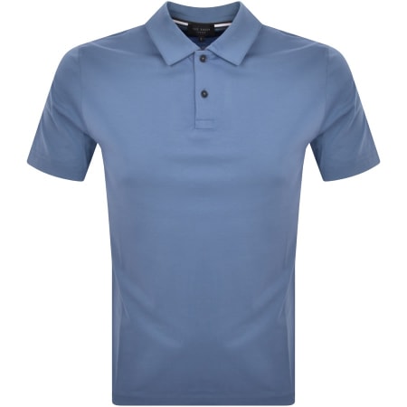 Product Image for Ted Baker Slim Fit Zeither Polo T Shirt Blue