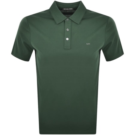 Product Image for Michael Kors Sleek Polo T Shirt Green