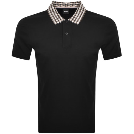 Product Image for BOSS Parlay Polo T Shirt Black