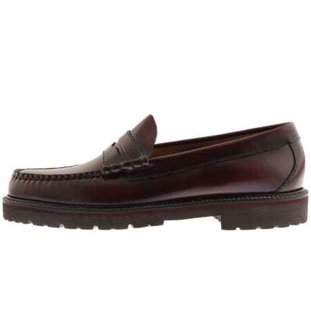 Product Image for GH Bass Weejun 90 Larson Leather Loafers Burgundy