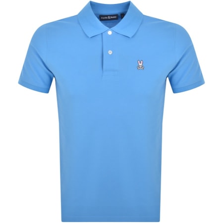 Product Image for Psycho Bunny Classic Pique Polo T Shirt Blue