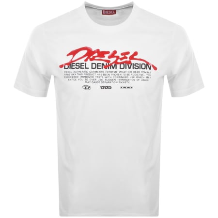 Product Image for Diesel T Just L3 T Shirt White