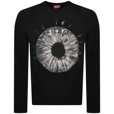 Recommended Product Image for Diesel S Ginn L5 Logo Sweatshirt Black