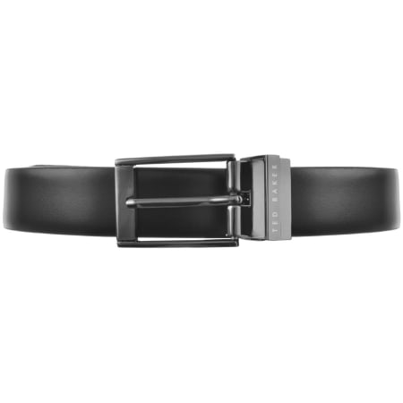 HUGO Gionio Leather Belt Black | Mainline Menswear