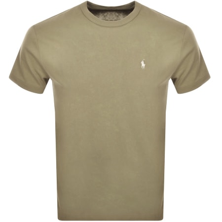 Product Image for Ralph Lauren Logo T Shirt Brown