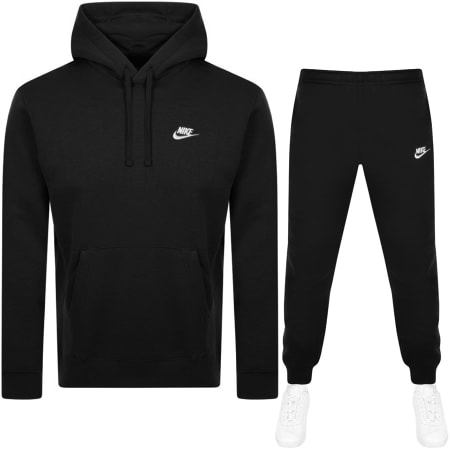 EA7 Emporio Armani Full Zip Tracksuit Black | Mainline Menswear